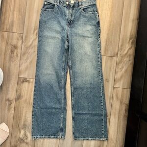 Free People Women's Straight Leg Denim Jeans